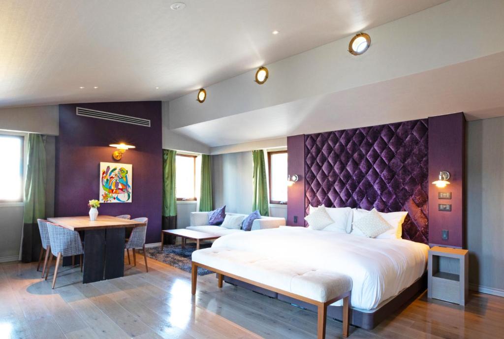 Postel nebo postele na pokoji v ubytování PETALS TOKYO - Floating Hotel