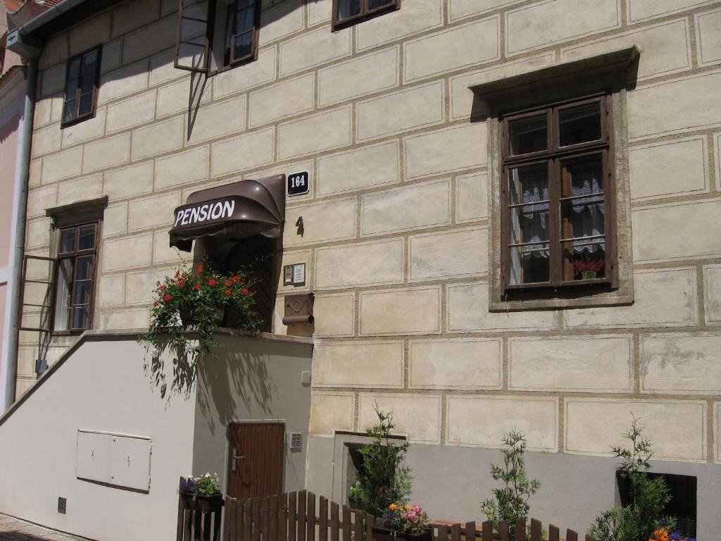 Budynek, w którym mieści się pensjonat