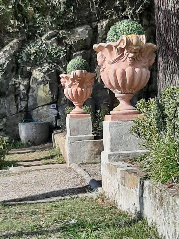 Ogród w obiekcie Villa Al Ponte