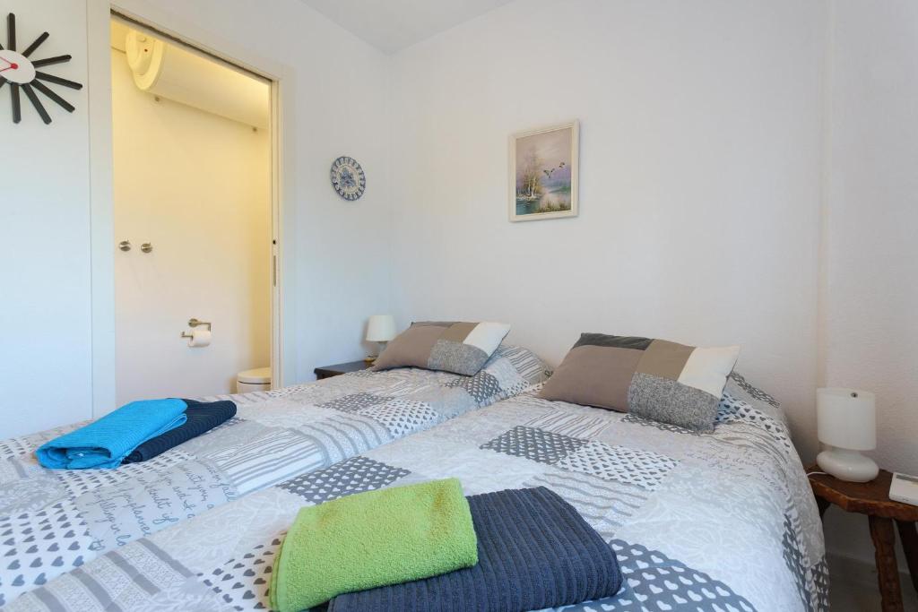 Postel nebo postele na pokoji v ubytování Apartamento Lance del Sol