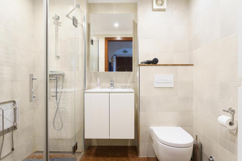 Koupelna v ubytování Apartamento Lance del Sol