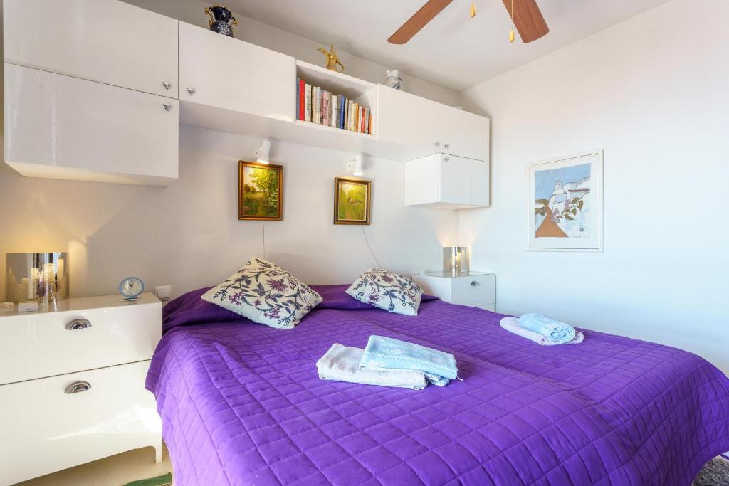 Postel nebo postele na pokoji v ubytování Apartamento Lance del Sol