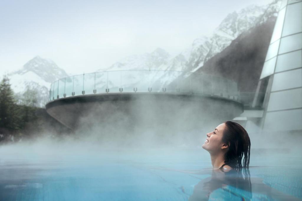 Termálne kúpele AQUA DOME Tirol Therme Längenfeld