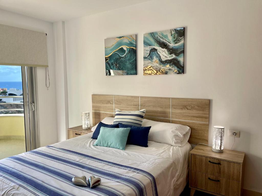Posteľ alebo postele v izbe v ubytovaní Residencias Sol Paraiso