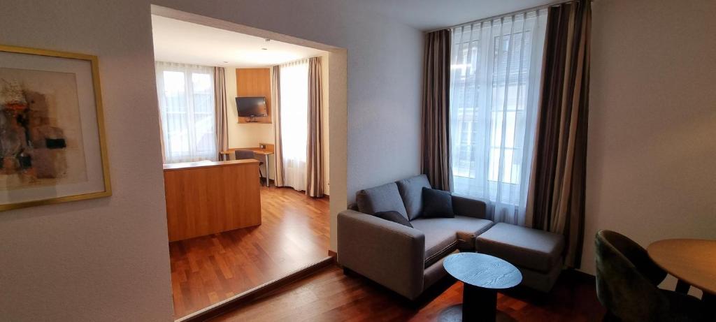 Posezení v ubytování Apart Hotel Amadeo