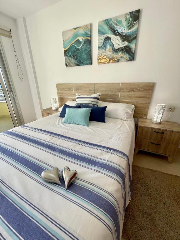 Posteľ alebo postele v izbe v ubytovaní Residencias Sol Paraiso