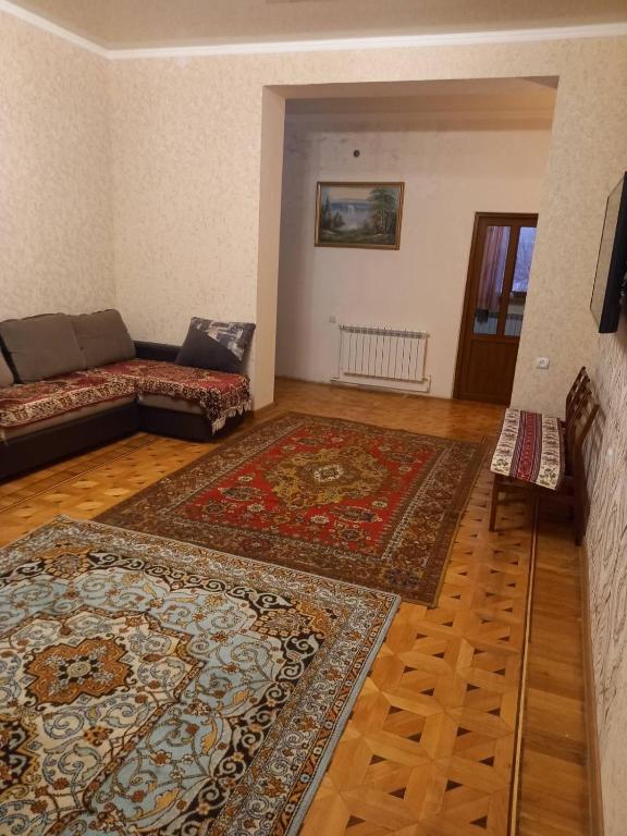 Posezení v ubytování Guest House SAMAN