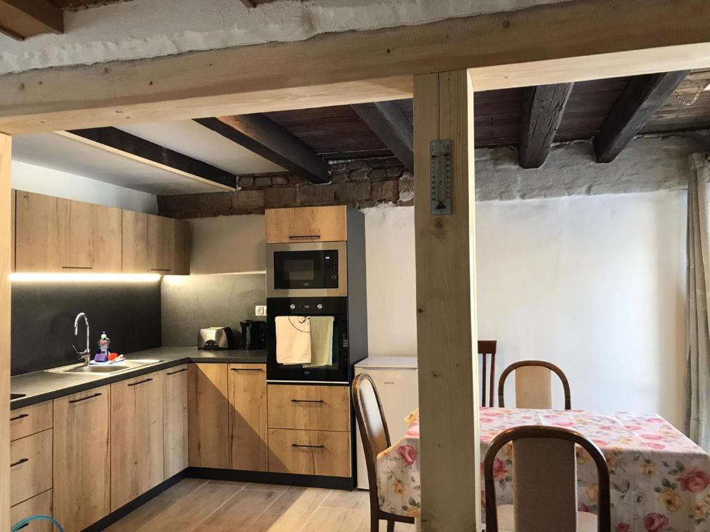 Cucina o angolo cottura di Chaloupka na vršku
