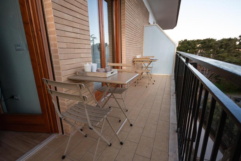 Balkón nebo terasa v ubytování 4B B&B