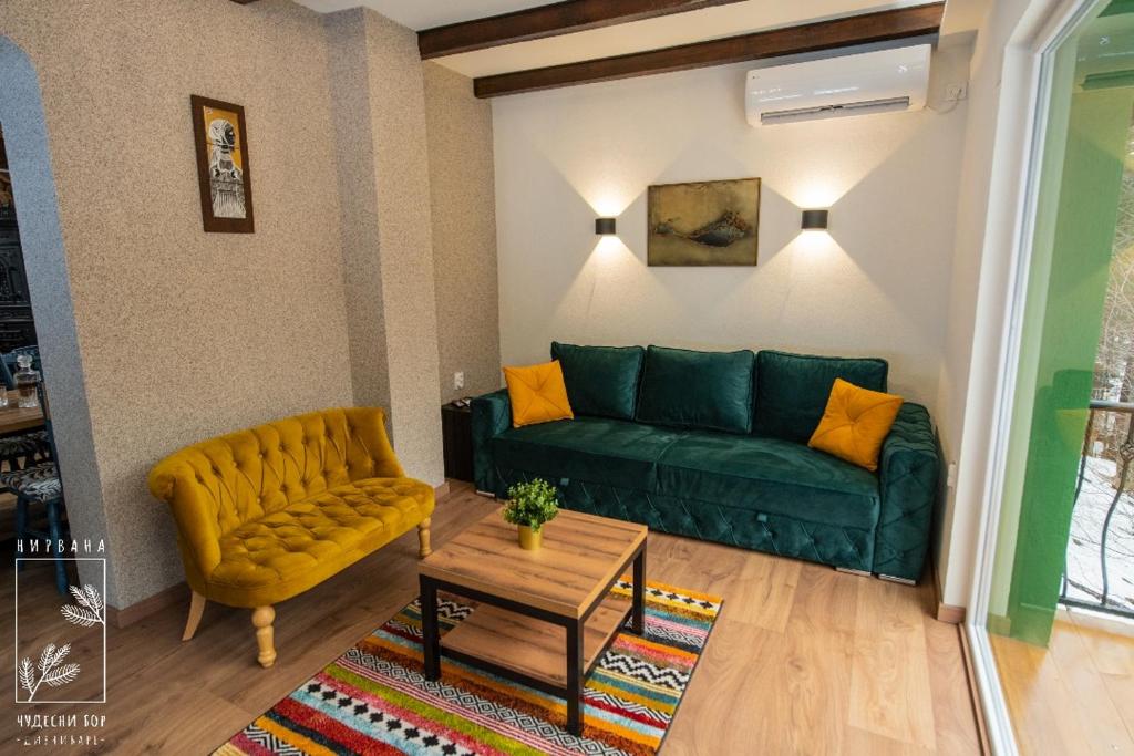 Un lugar para sentarse en Nirvana Čudesni bor