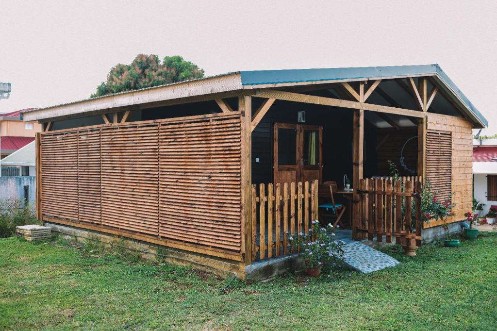 Zahrada ubytování Bungalow de Nola