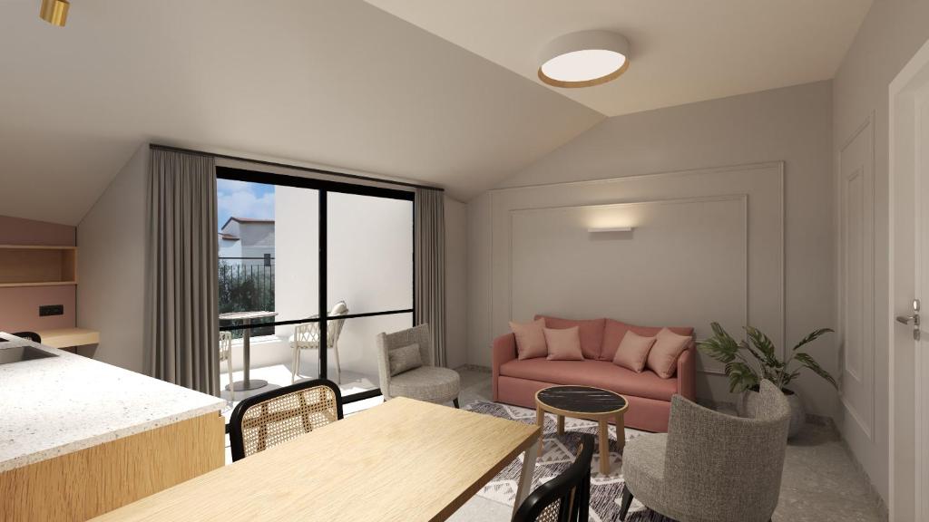 Posezení v ubytování Albi Boutique Hotel - Traveler's Choice 2024