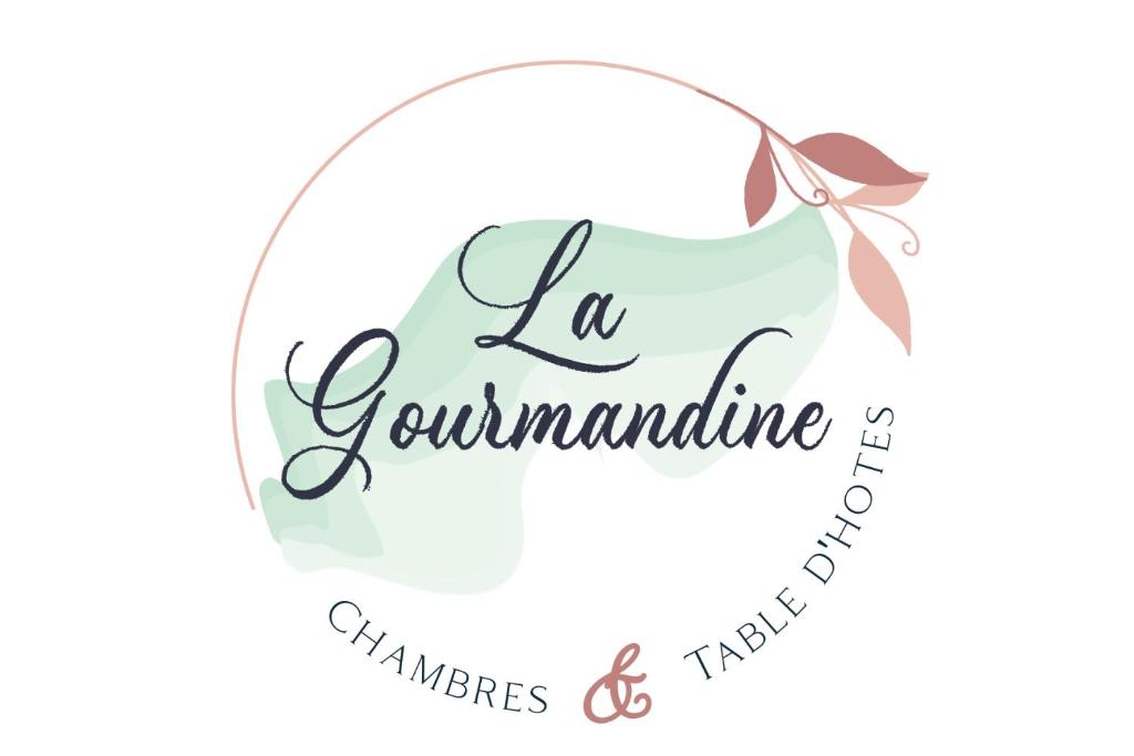 Saint-AndiolにあるGite La Gourmandineのワインボトルのラベル