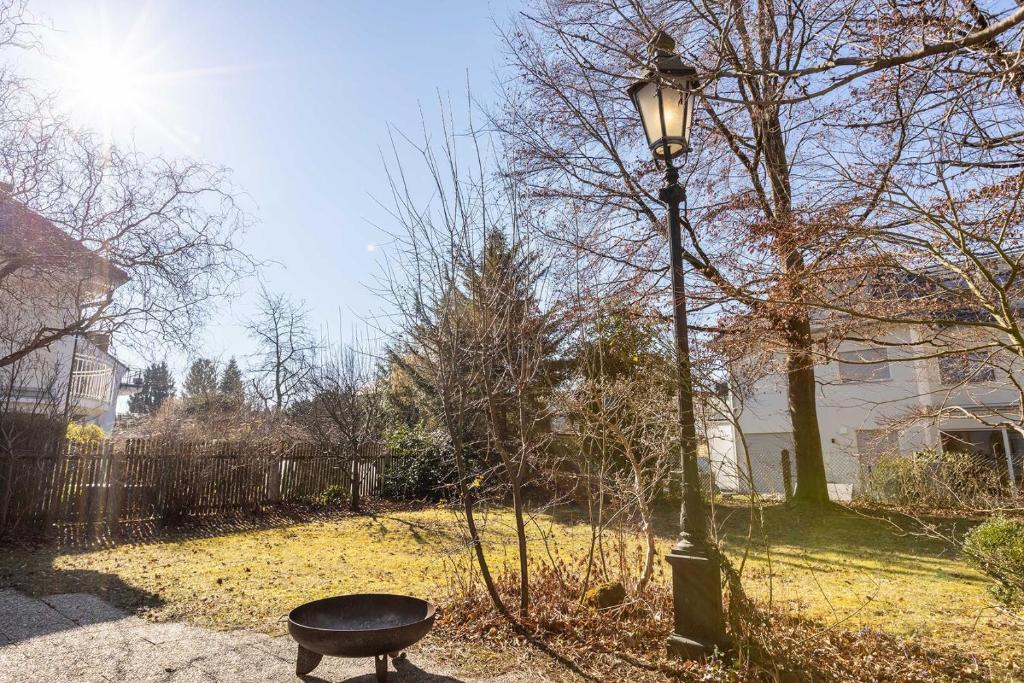 Zahrada ubytování Serviced Appartement München Messe