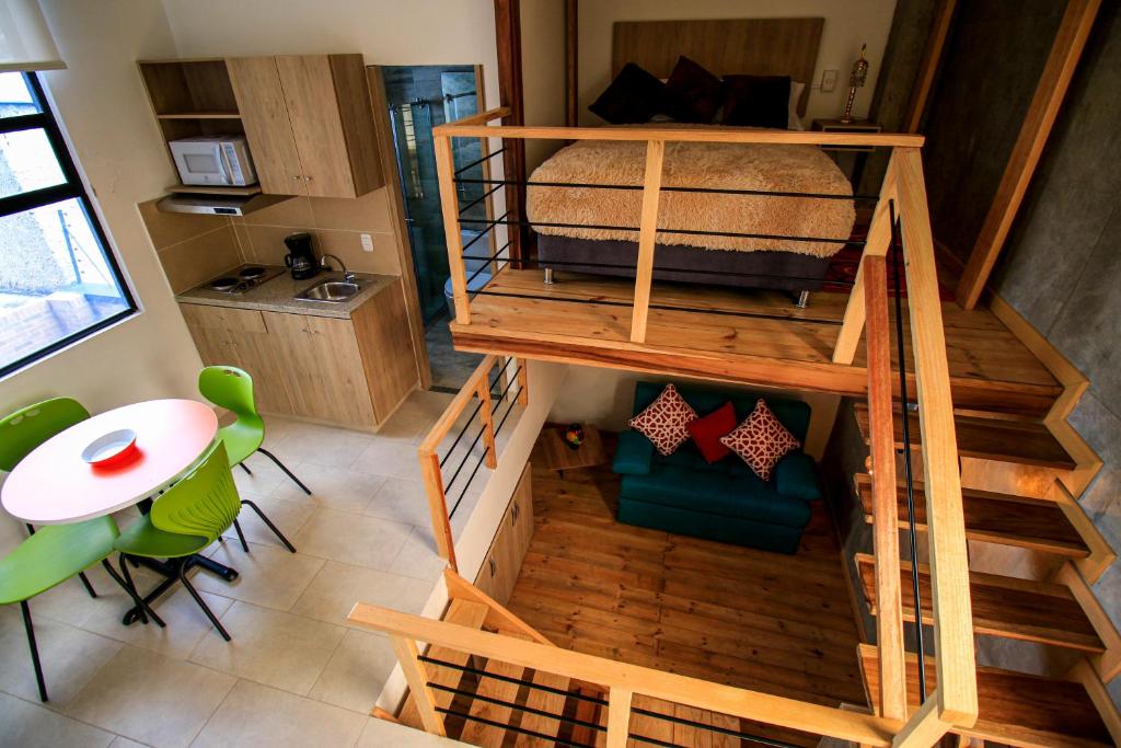 Posezení v ubytování Normandía Tower