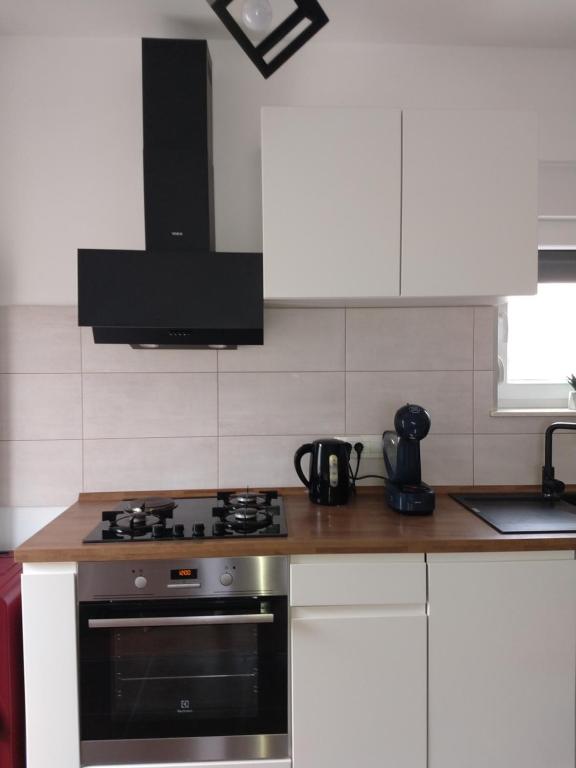 Kuchyňa alebo kuchynka v ubytovaní Apartman R&B Zadar