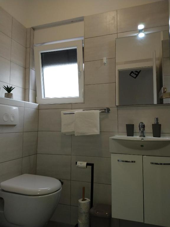 Kúpeľňa v ubytovaní Apartman R&B Zadar