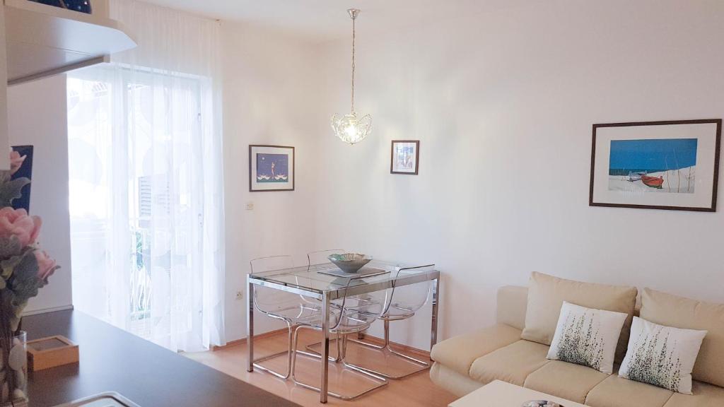 Posezení v ubytování Apartmani Milin