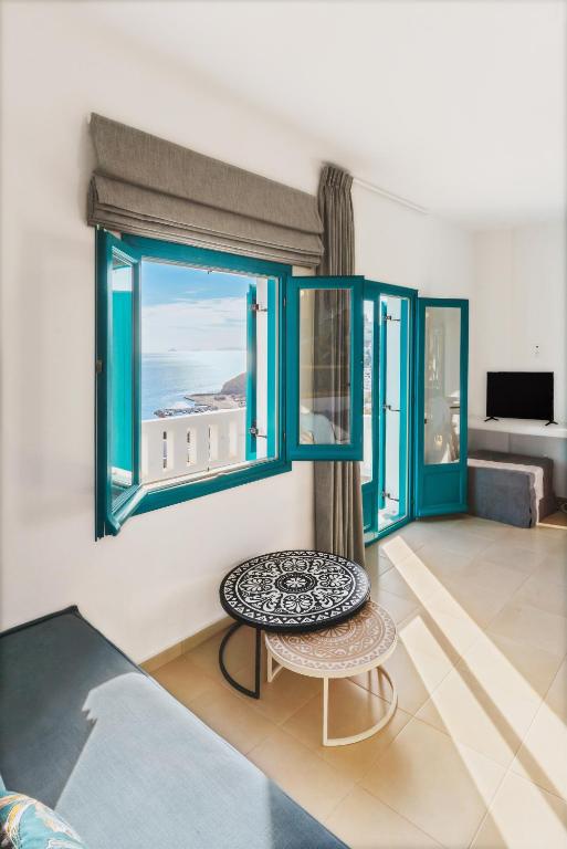 Posezení v ubytování Kallidora Home
