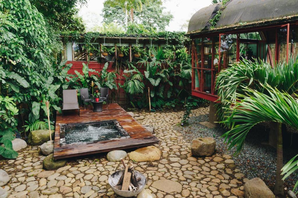 Сад в Sazagua Hotel Boutique