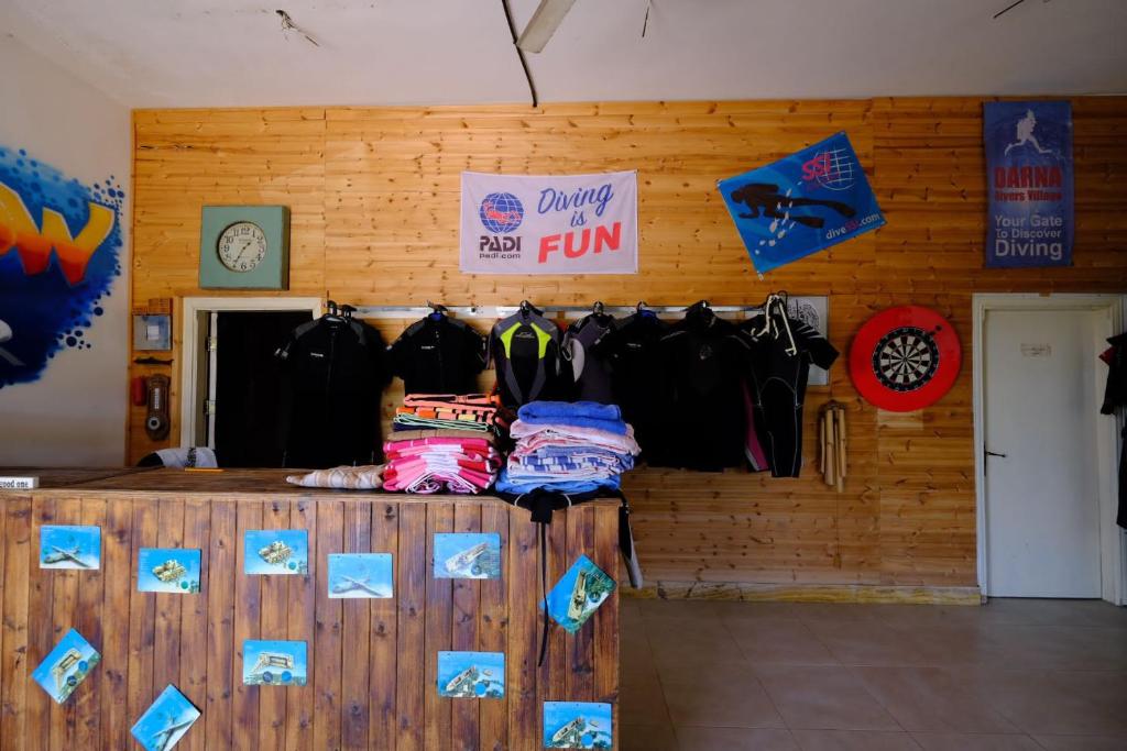 Majutusasutuses Darna Divers Village olev sertifikaat, autasu, silt või muu dokument