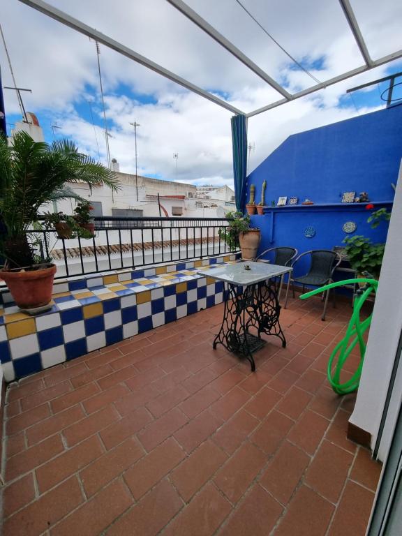 Balkón alebo terasa v ubytovaní Apartamentos en Patio Cordobés San Basilio