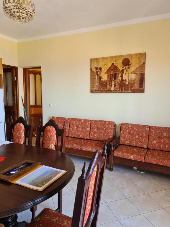 Posezení v ubytování Djarfogo house