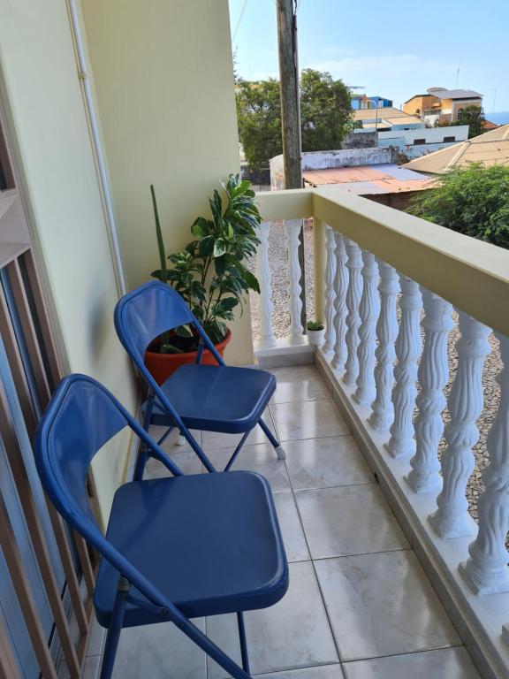 Balkón nebo terasa v ubytování Djarfogo house
