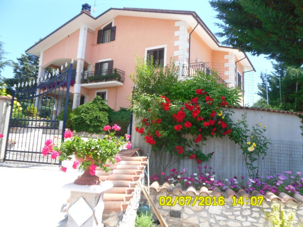 Zahrada ubytování Bed and Breakfast Emilia