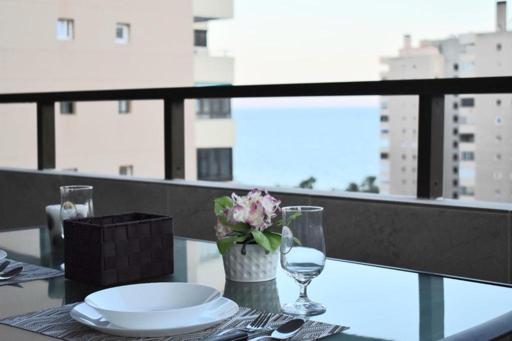 Balkón nebo terasa v ubytování Apartamento Playamar