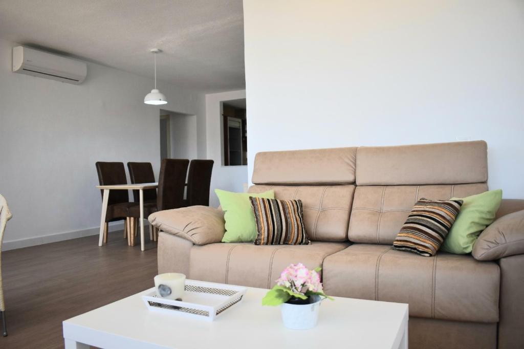 Posezení v ubytování Apartamento Playamar