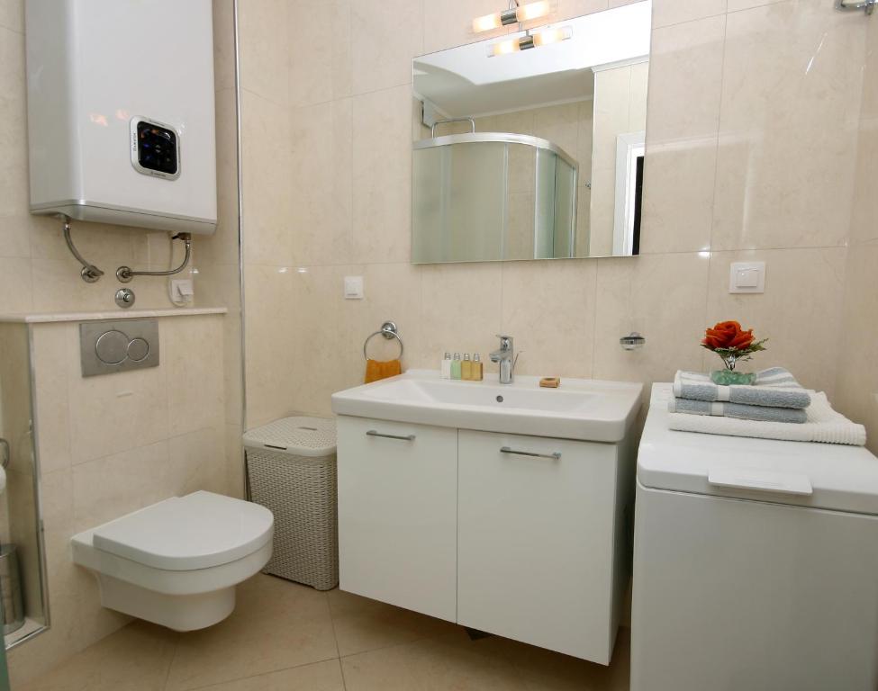 Kúpeľňa v ubytovaní Apartment Duby