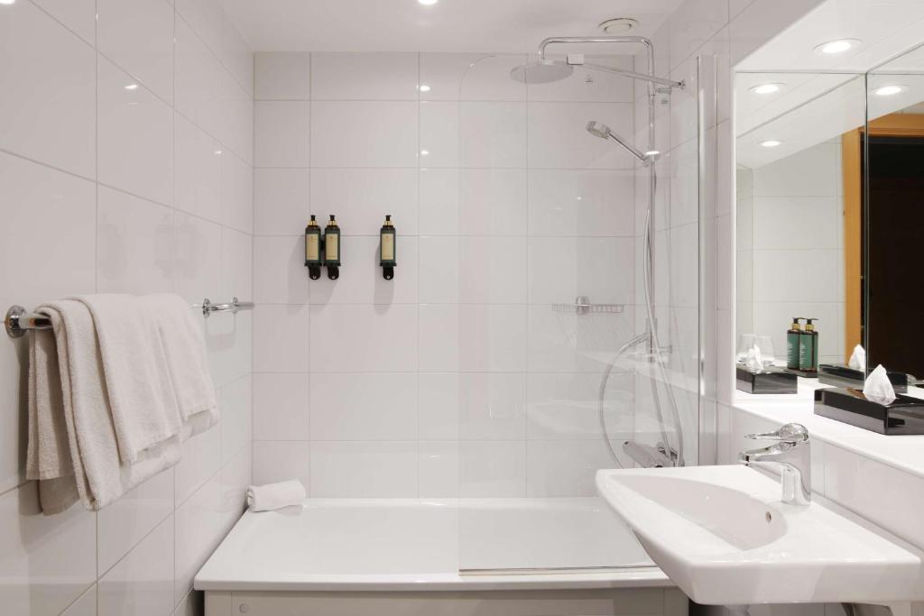 Koupelna v ubytování Best Western Hotel Danderyd