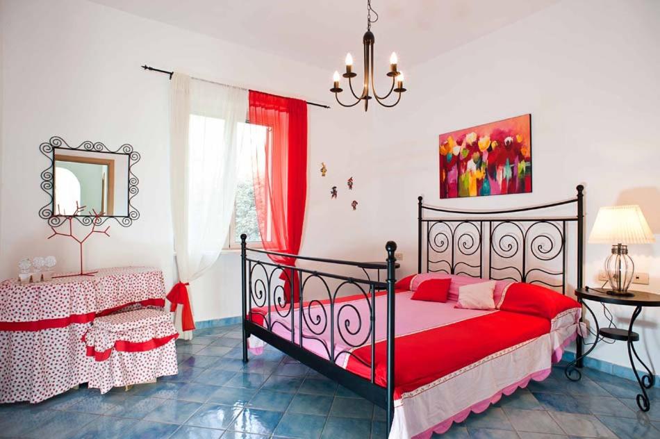 Postel nebo postele na pokoji v ubytování La Draghina B&B Capri
