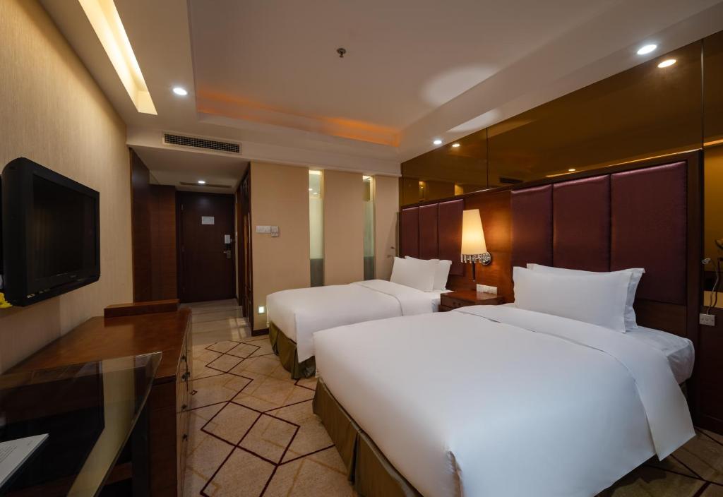 Chengdu Tianfu Sunshine Hotel - Верхняя комната близнеца