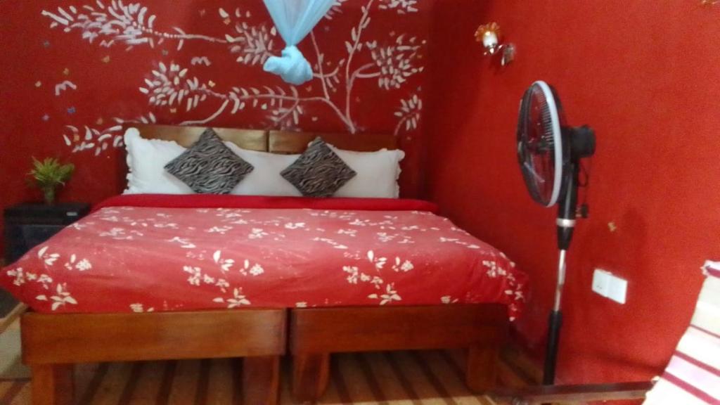 Postel nebo postele na pokoji v ubytování Secret Nest Homestay