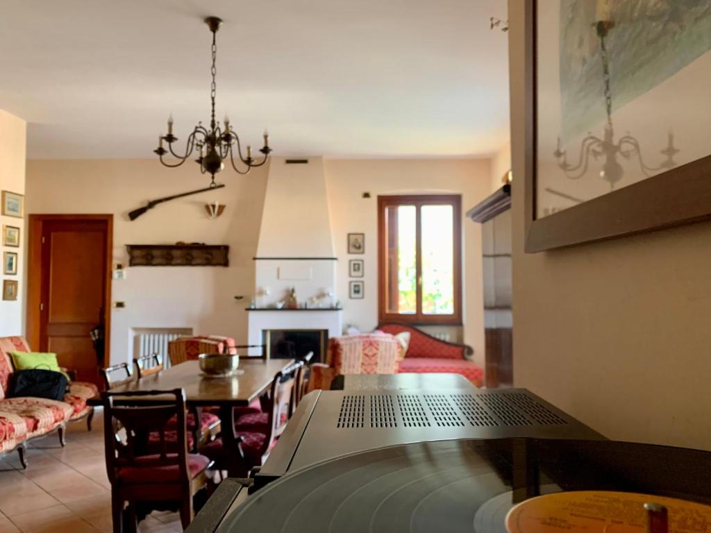 Posezení v ubytování B&B Monte di Portofino