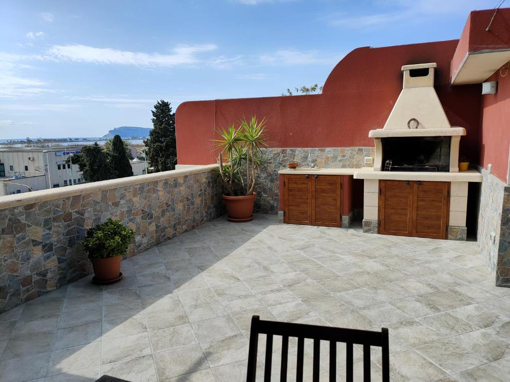 A balcony or terrace at Sea view