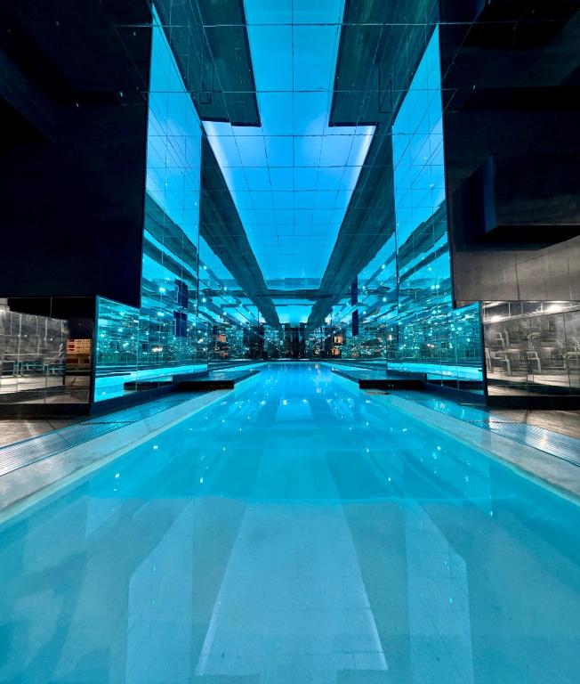 Bazén v ubytování Belfry & Spa by Ligne St Barth nebo v jeho okolí