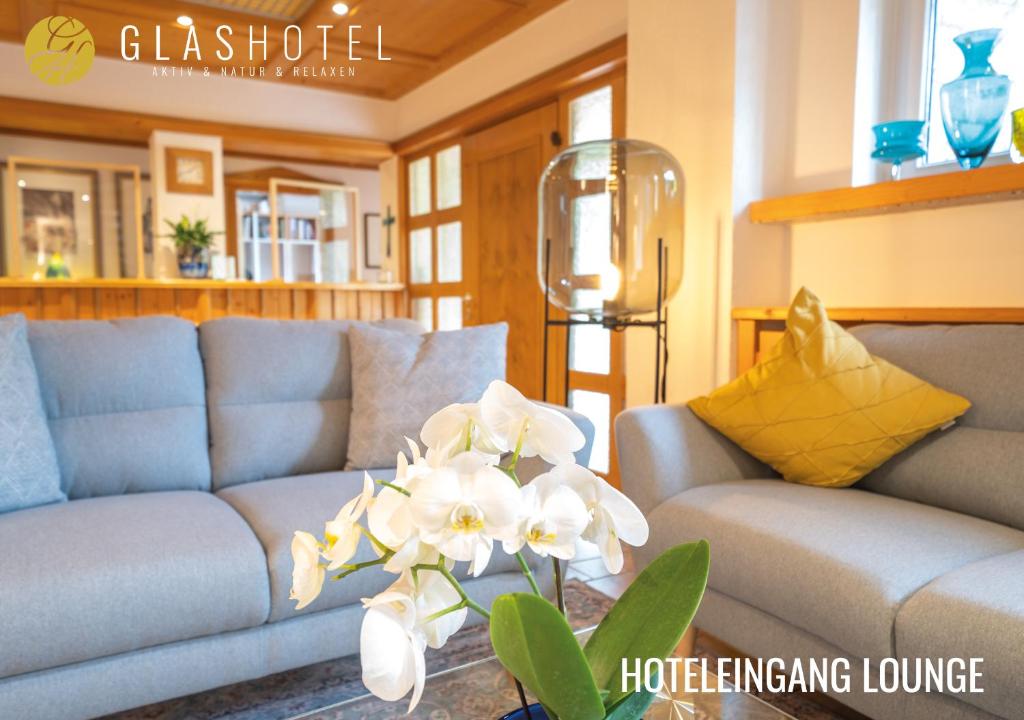Posezení v ubytování Glashotel