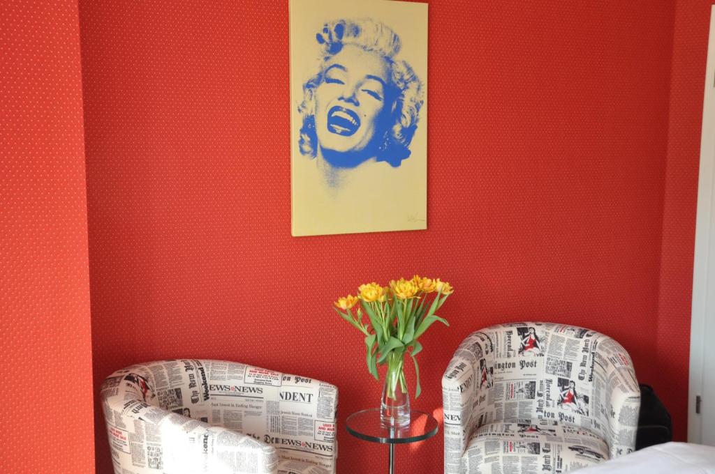 Posezení v ubytování Ferienhaus Haubenlerche 63 - Haus Marilyn