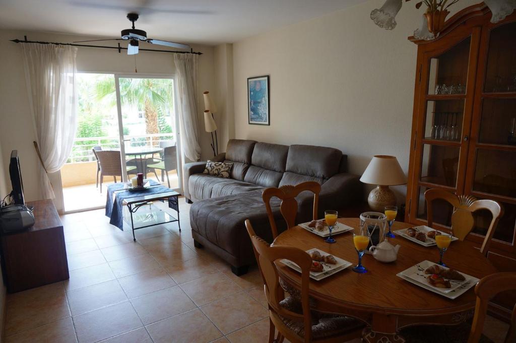 Posezení v ubytování Apartamento Alcoy