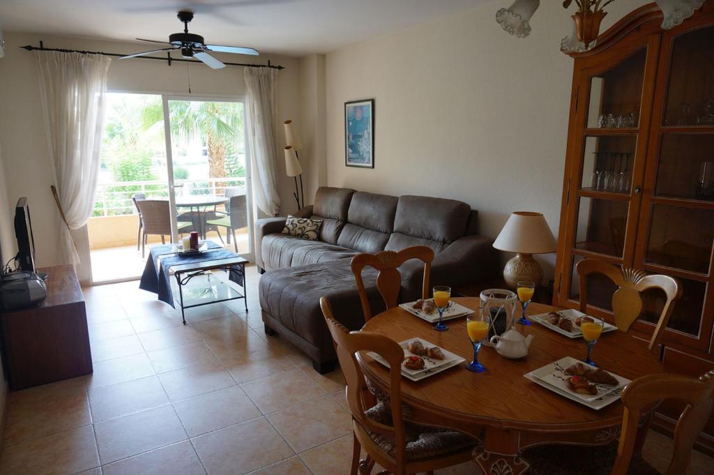Posezení v ubytování Apartamento Alcoy