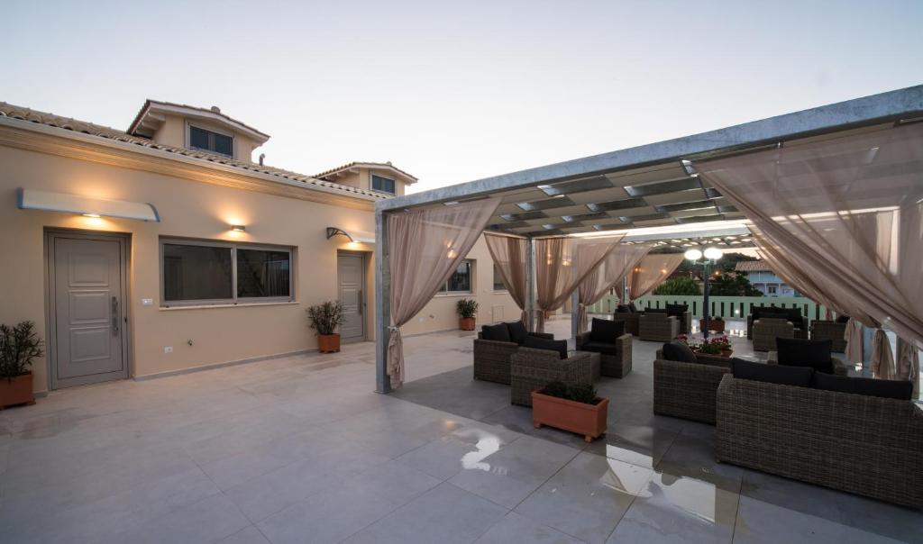 Balkón nebo terasa v ubytování Balver Luxury Apartments