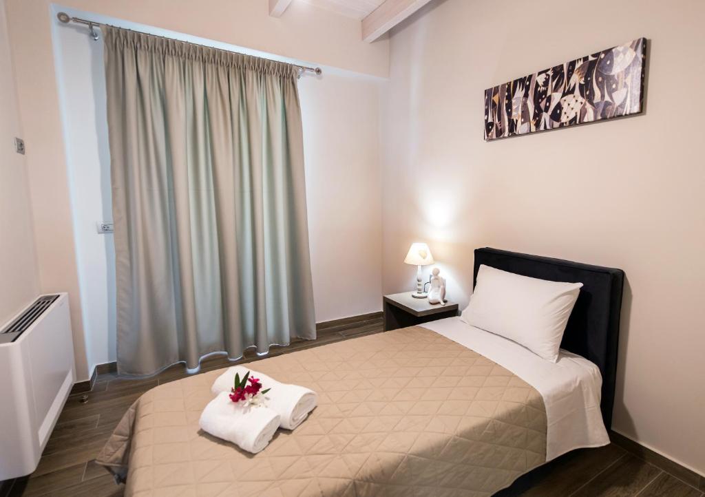 Postel nebo postele na pokoji v ubytování Balver Luxury Apartments
