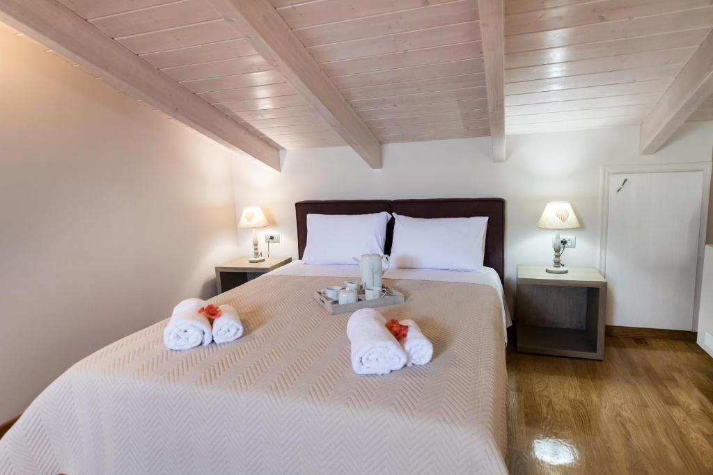 Postel nebo postele na pokoji v ubytování Balver Luxury Apartments