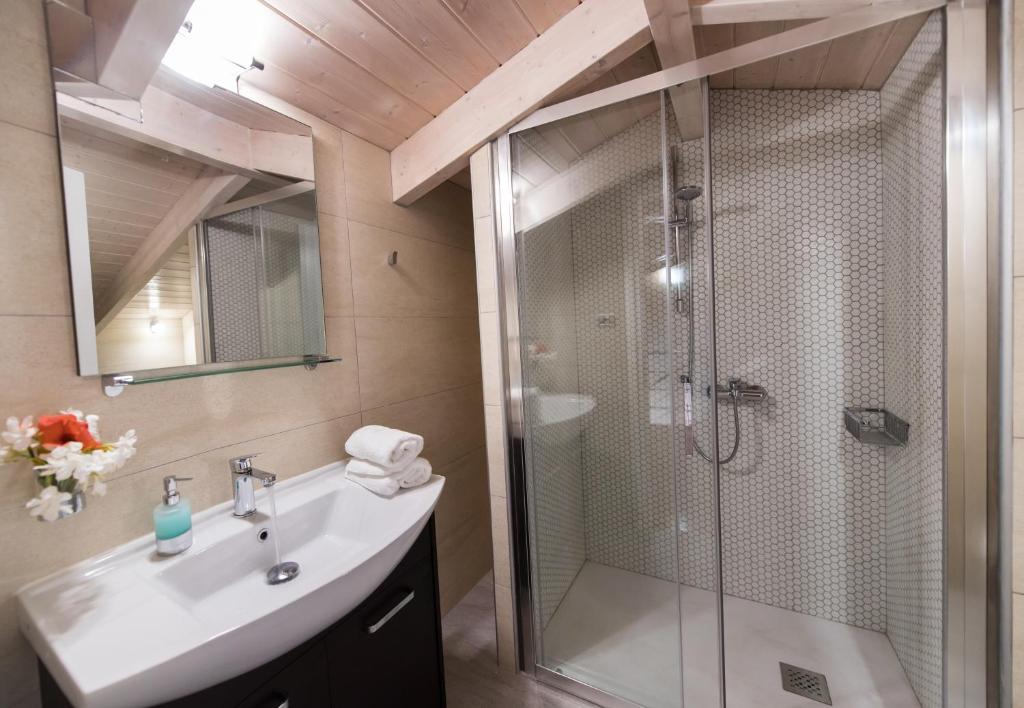 Koupelna v ubytování Balver Luxury Apartments
