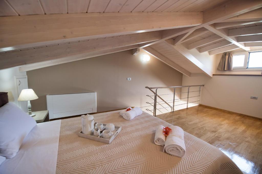 Postel nebo postele na pokoji v ubytování Balver Luxury Apartments