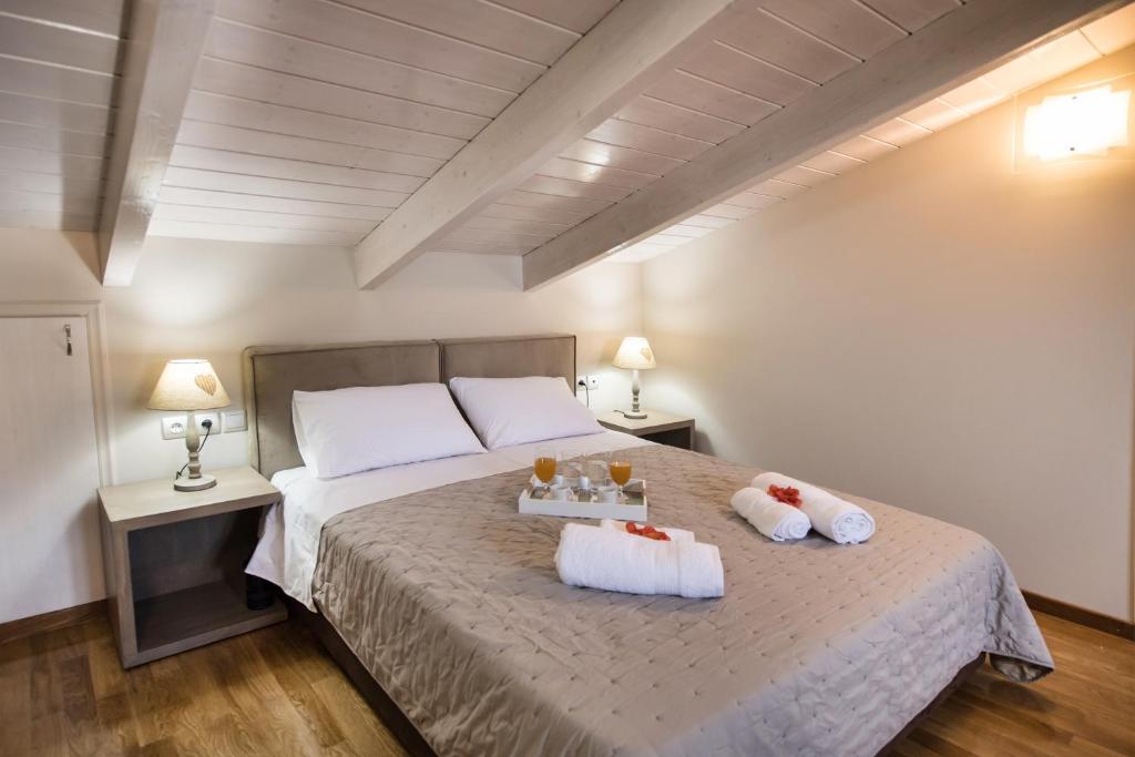 Postel nebo postele na pokoji v ubytování Balver Luxury Apartments