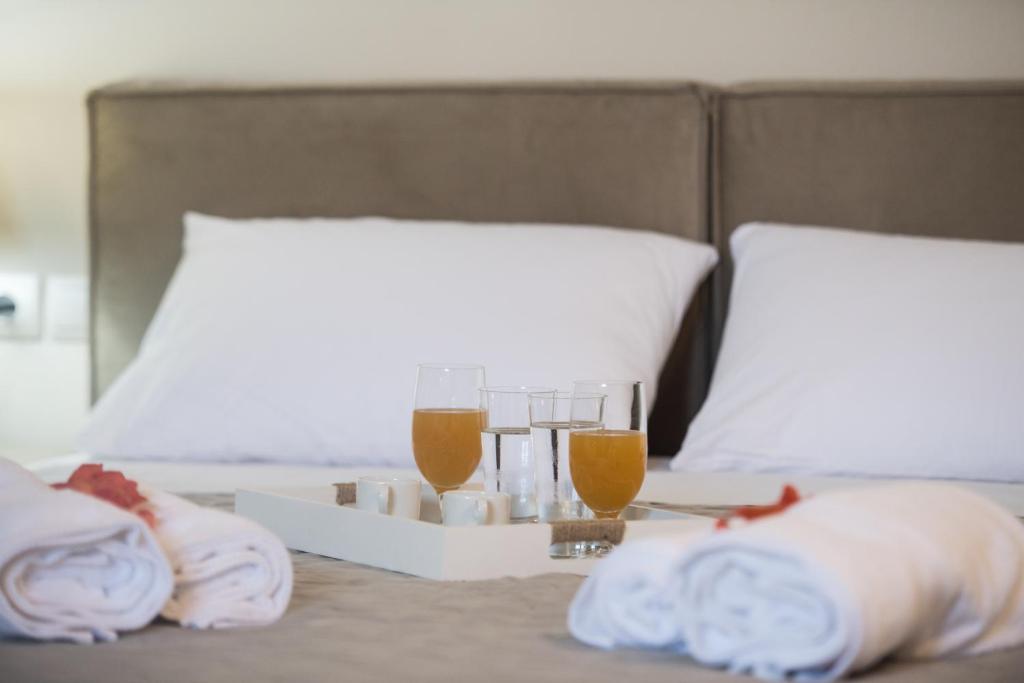 Postel nebo postele na pokoji v ubytování Balver Luxury Apartments